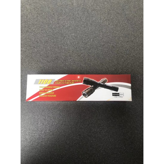 1108型远射强光爆闪铝合金电击器图片