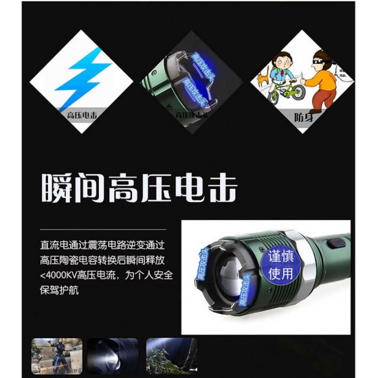 8810调焦高压电棍图片