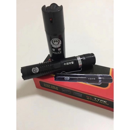 H1电棍 喷雾两件套图片