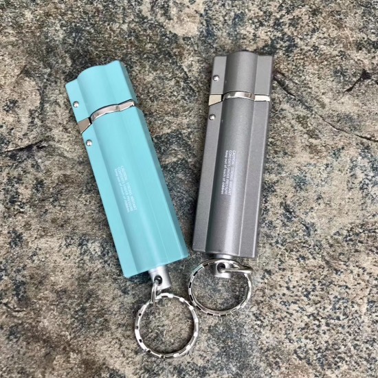 梅西 隐蔽火机型钥匙扣喷雾图片