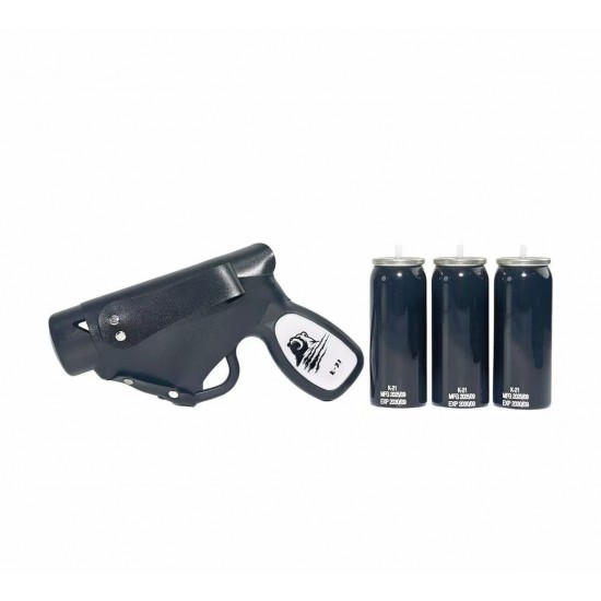 K21防身喷雾黑色版本图片