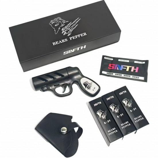 K21防身喷雾黑色版本图片